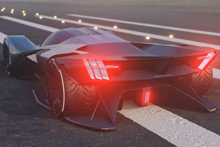 Ford đã giao trách nhiệm cho một nhóm sinh viên chuyên khoa thiết kế để mang tới một câu trả lời cho câu hỏi thú vị trên, với một phần cảm hứng hướng đến mẫu concept Team Fordzilla P1 mà sẽ được sử dụng cho lĩnh vực eSports của Ford. Kết quả, một sinh viên đã nảy ra ý tưởng thiết kế tuyệt vời và đặt tên cho tác phẩm đó là Ford Mustang Vision 001.