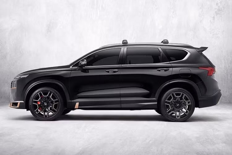 Các chi tiết mới ở thân xe gồm có ốp gương chiếu hậu carbon, ốp thân xe tối màu và bộ baga gá nóc để chở thêm đồ đạc khi cần thiết.