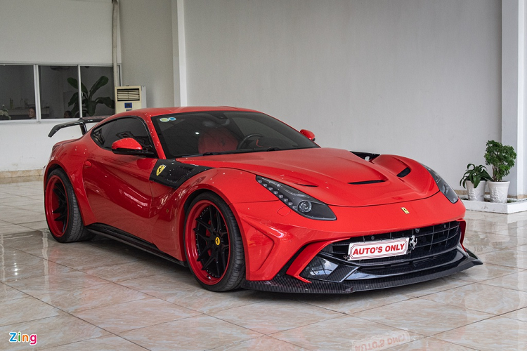 Sieu xe Ferrari F12 Berlinetta do 1 ty dong doc nhat Viet Nam