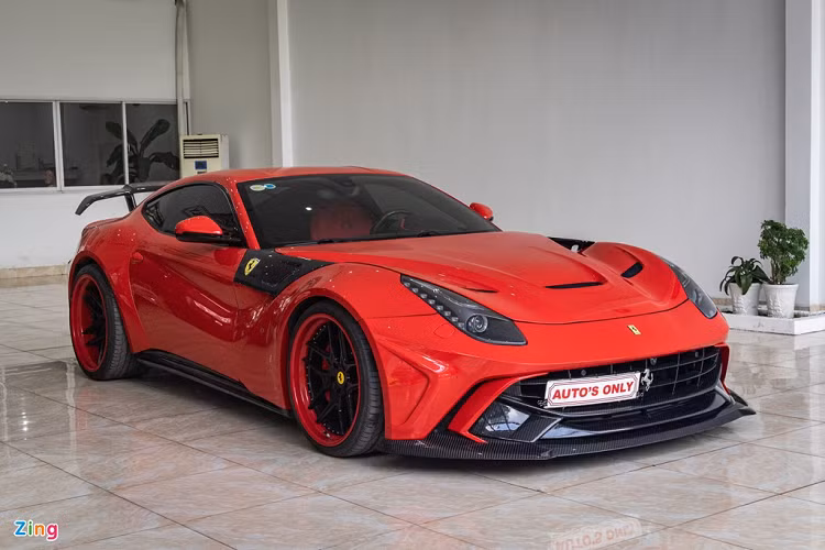 Sieu xe Ferrari F12 Berlinetta do 1 ty dong doc nhat Viet Nam