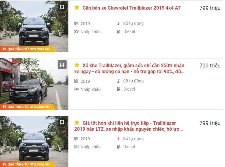 Chevrolet Trailblazer xa hang ton kho, giam gan 300 trieu dong-Hinh-2