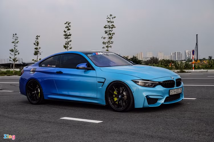 Mẫu xe thể thao 2 cửa này chỉ mất vỏn vẹn 4,1 giây để tăng tốc 0-100 km/h, tốc độ giới hạn điện tử 250 km/h. Với những món độ mới, công suất của chiếc BMW M4 F82 này tăng đáng kể, đạt khoảng 600 mã lực.