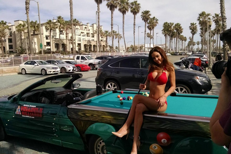 Vào năm 2015, Pool Table Car đã trở thành “một người nổi tiếng” trong làng độ xe ở California, nhận được nhiều sự quan tâm của giới truyền thông và tham dự vô số triển lãm ô tô, nơi nó nhận được nhiều lời tán dương. Tuy nhiên, quá trình chế tạo chiếc xe này lại phức tạp và mất nhiều thời gian hơn những gì Fiscella tưởng tượng lúc đầu.
