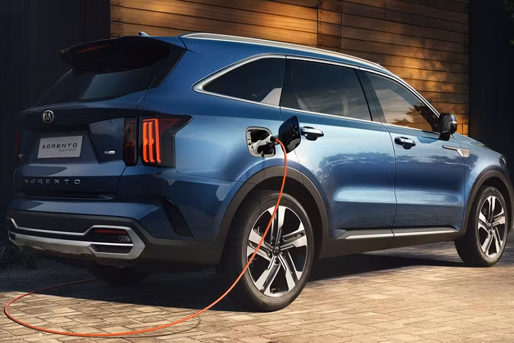 Xe được trang bị hệ dẫn động 4 bánh và hộp số tự động 6 cấp. Nó có thể truyền song song toàn bộ sức mạnh của cả động cơ xăng và mô-tơ điện. Theo Kia, điều này giúp xe có phản ứng ga nhạy hơn, khả năng bứt tốc nhanh hơn ở bất kỳ tốc độ nào.