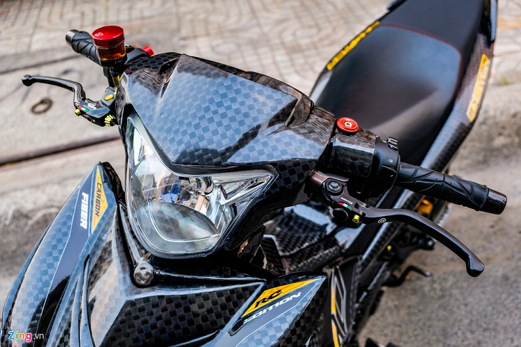 Theo chủ xưởng độ toàn bộ gói độ nâng cấp cho chiếc Exciter này có giá hơn 100 triệu đồng - gấp 2 lần giá trị xe nguyên bản.