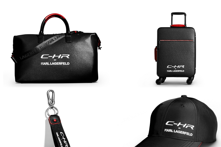 SUV cỡ nhỏ Toyota C-HR Karl Lagerfeld 2020 được trang bị đến 7 túi khí, bao gồm túi khí đầu gối người lái.