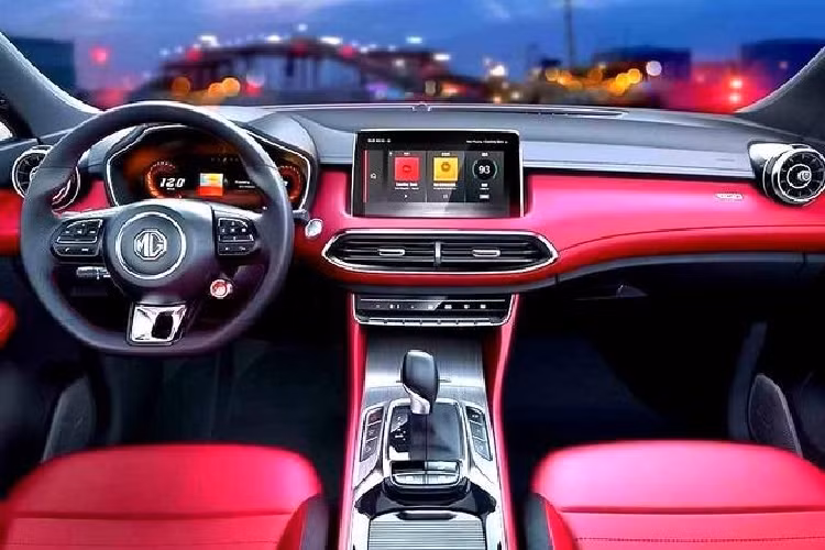 Trên đầu xe, MG5 2021 thế hệ mới được trang bị lưới tản nhiệt cỡ lớn, cản trước thể thao và cụm đèn pha LED sắc sảo hơn, tích hợp dải đèn LED định vị ban ngày. Đèn báo rẽ của xe nằm trong hốc gió hai bên góc cản trước. Ngoài ra, nắp ca-pô và đầu xe của mẫu sedan cỡ C này còn dốc xuống dưới khiến người ta nghĩ tới một khuôn mặt buồn.