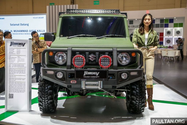 Xe gia re Suzuki Jimny hua hen co phien ban 5 cua?