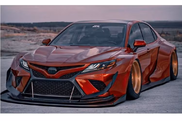 Ngam “xe can bo” Toyota Camry phong cach ham ho du dan