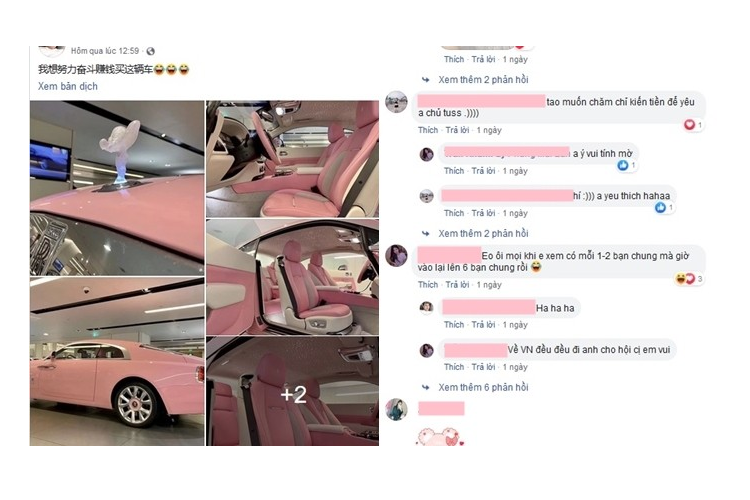 Hiện chưa rõ chiếc Rolls-Royce Wraith màu hồng này xuất hiện tại Hàn Quốc hay ở một đất nước nào khác, nhưng quả thực, chiếc Coupe siêu sang này có cách phối màu rất dễ đi vào lòng các chị em phái yếu.