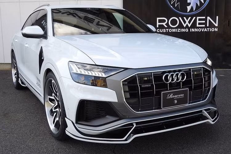 Dự kiến ra trình diện tại Tokyo Auto Salon, mẫu Rowen Audi Q8 S-Line mới này thậm chí sẽ còn lu mờ vẻ đẹp của 2 đàn anh SQ8 và RSQ8.