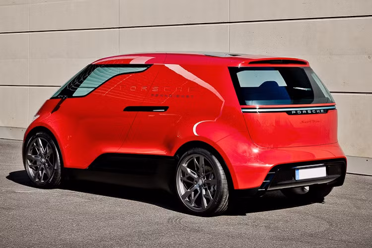 Porsche cho biết xe đa dụng Vision Renndienst được thiết kế vào năm 2018 và lấy cảm hứng từ một chiếc minivan Volkswagen Type 2 từng được hãng sử dụng làm xe dịch vụ nhiều thập kỷ trước. Các đặc điểm quen thuộc của xe Porsche được ứng dụng vào Vision Renndienst, chẳng hạn như đèn định vị dạng 4 thanh ngang, đèn hậu trải dài ở đuôi xe, cản trước và cản sau bo cong đầy đặn.