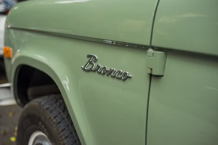 Từ năm 1973, phiên bản tiêu chuẩn của Ford Bronco chuyển sang dùng động cơ 6 xy-lanh thẳng hàng 3.3L, xe có tùy chọn hộp số sàn 3 cấp hoặc tự động 3 cấp.