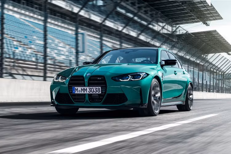 BMW M3 2021 moi bat dau duoc san xuat tai Duc