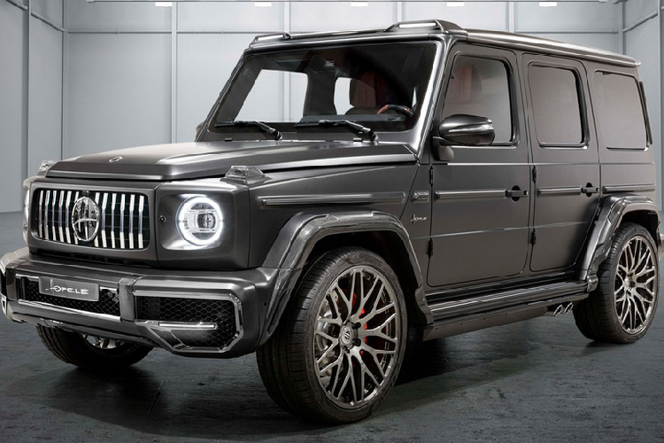  Mercedes-Benz G-Class 2020 mới là dòng SUV địa hình hạng sang với cấu hình 5 chỗ ngồi. Tuy nhiên nếu cảm thấy chiếc xe vẫn rộng rãi và cần chở thêm người, hãng độ Hofele đã cung cấp cho khách hàng một giải pháp hợp lý.