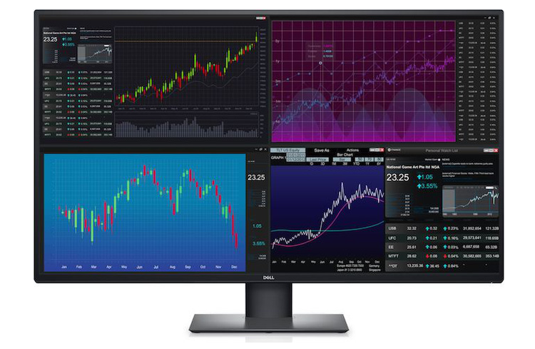 Dell ra mat man hinh may tinh 42.5 inch 4K, gia 24 trieu dong