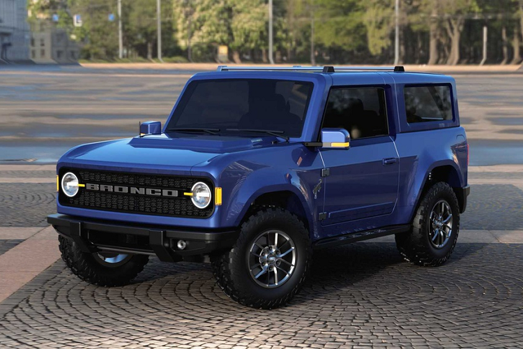 Thông tin và hình ảnh rò rỉ của mẫu xe SUV Ford Bronco đã được một nhà thiết kế phục dựng lại bằng hình ảnh 3D sắc nét hơn. Đây cũng có thể là thiết kế thực tế của mẫu xe này khi nó được ra mắt vào năm 2021.