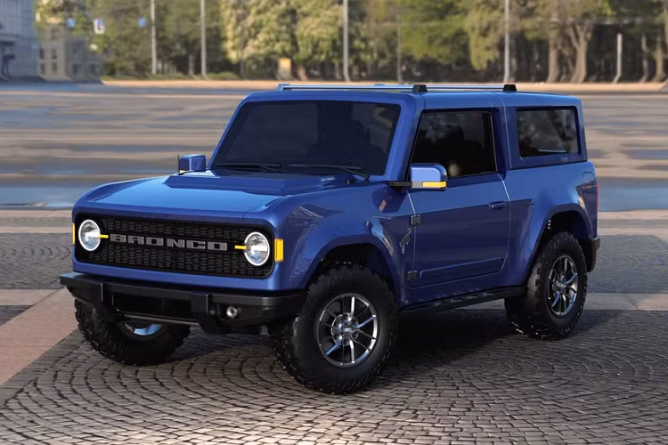 Thông tin và hình ảnh rò rỉ của mẫu xe SUV Ford Bronco đã được một nhà thiết kế phục dựng lại bằng hình ảnh 3D sắc nét hơn. Đây cũng có thể là thiết kế thực tế của mẫu xe này khi nó được ra mắt vào năm 2021.