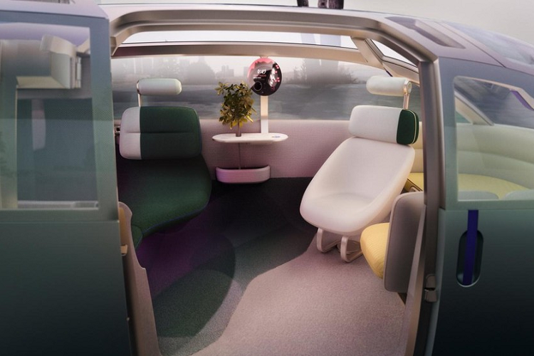 Nói đến bộ phận chuyển số, mãu concept này có một trang bị gọi là “MINI Token” với kích thước tương đương một hòn đá màu sắc. Nó cung cấp tới người dùng ba chế độ MINI Moments khác nhau bao gồm Chill, Wanderlust và Vibe