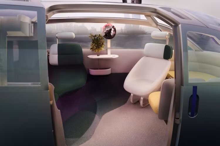 Nói đến bộ phận chuyển số, mãu concept này có một trang bị gọi là “MINI Token” với kích thước tương đương một hòn đá màu sắc. Nó cung cấp tới người dùng ba chế độ MINI Moments khác nhau bao gồm Chill, Wanderlust và Vibe