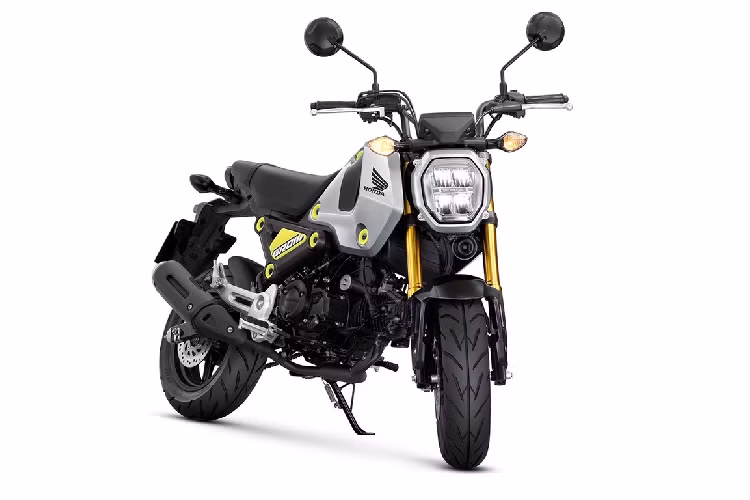 Honda MSX 2021 được trang bị giảm xóc hành trình ngược, mâm hợp kim 12 inch và hệ thống phanh đĩa trước/sau