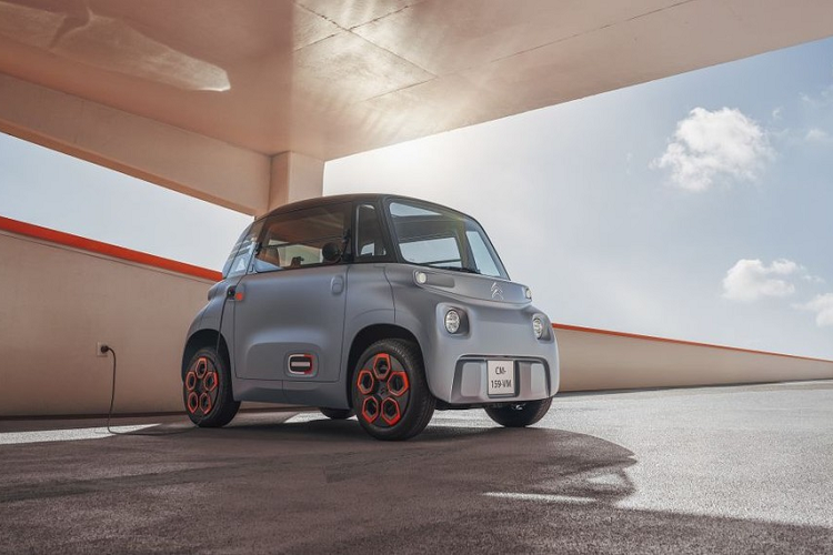 Hiện Citroen Ami mới chỉ có 1 màu sắc là xanh dương Blue Ami. Đây là màu của vật liệu nhựa làm nên thân vỏ của xe thay vì màu sơn, giúp giảm giá thành đáng kể cho Citroen Ami. Tại thị trường châu Âu, giá xe Citroen Ami chỉ 6.000 Euro (khoảng 7.000 USD hay 165 triệu đồng). Nếu muốn, khách hàng có thể thuê xe với giá 19,99 Euro (24 USD) mỗi tháng sau khi trả trước số tiền 2.644 Euro (3.100 USD).