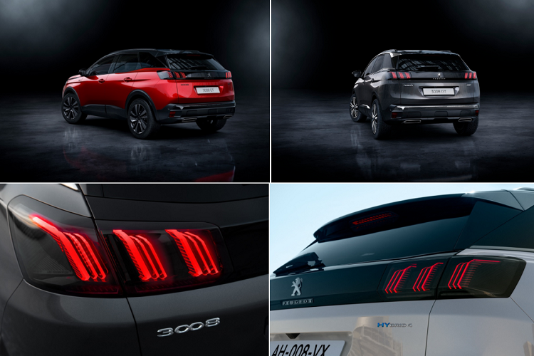 Tổng thể đuôi xe không khác biệt nhiều đời trước, ngoại trừ họa tiết LED của cụm đèn hậu được tạo hình chi tiết và mang hiệu ứng 3D rõ hơn.