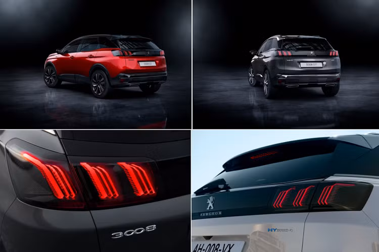 Tổng thể đuôi xe không khác biệt nhiều đời trước, ngoại trừ họa tiết LED của cụm đèn hậu được tạo hình chi tiết và mang hiệu ứng 3D rõ hơn.