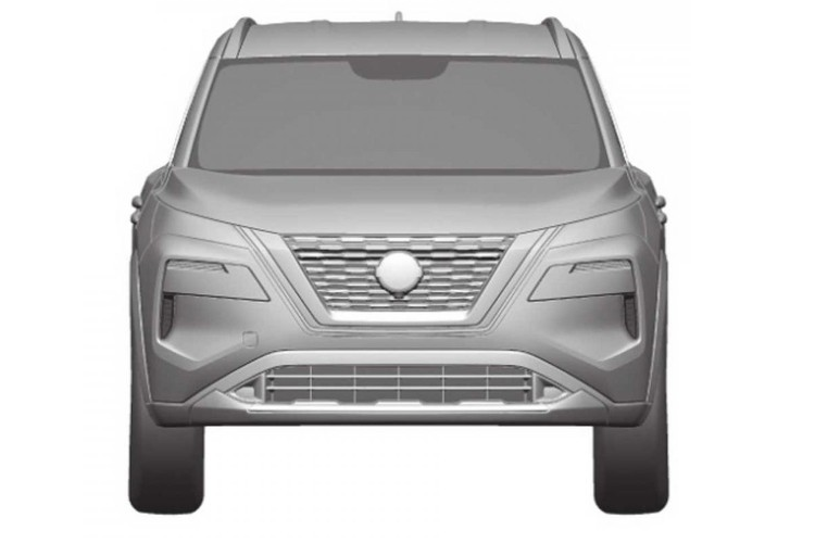 Qua hình ảnh này, có thể thấy Nissan X-Trail 2021 mới được bổ sung thiết kế đầu xe mượt mà hơn với lưới tản nhiệt V-Motion nổi bật hơn. Ngoài ra, xe còn có 2 khe gió nằm dọc và hốc gió trung tâm cỡ lớn trên cản trước.