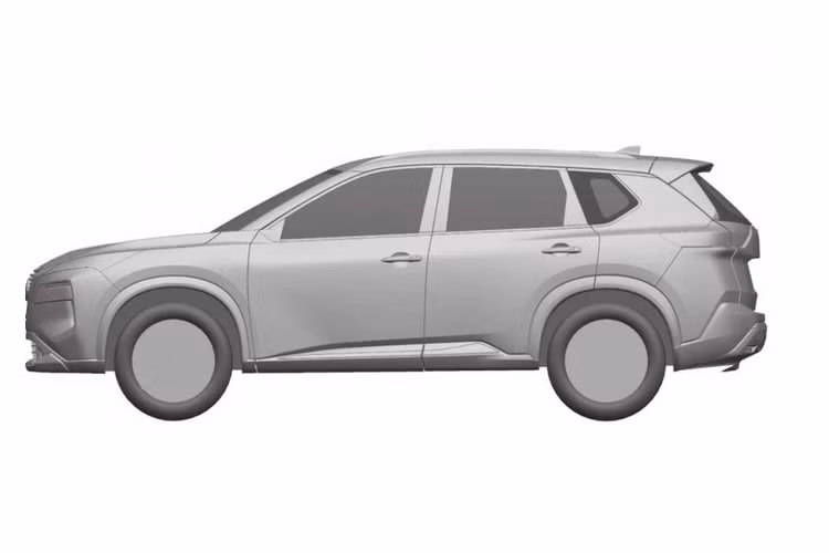 Những hình ảnh này không cho thấy rõ nhưng có vẻ như Nissan X-Trail 2021 sẽ được trang bị đèn xi-nhan nằm trên cùng, rồi mới đến dải đèn LED định vị ban ngày. Trong khi đó, cụm đèn pha được đặt dưới cùng, trên 2 khe gió.