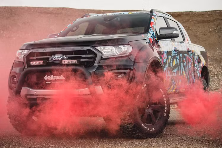 Ban tai Ford Ranger nang gam voi phong cach cuc ngau