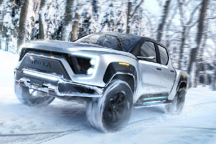 Về kích thước, chiếc bán tải điện này có các số đo dài x rộng x cao lần lượt là 5.900 mm x 2.160 mm x 1.850 mm. Với kích thước này, Nikola Badger to hơn cả chiếc bán tải cỡ lớn Chevrolet Silverado 1500.