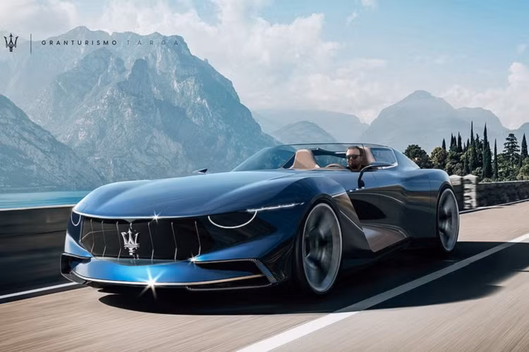 Maserati GranTurismo Targa moi tuyet dep, nhung khong san xuat