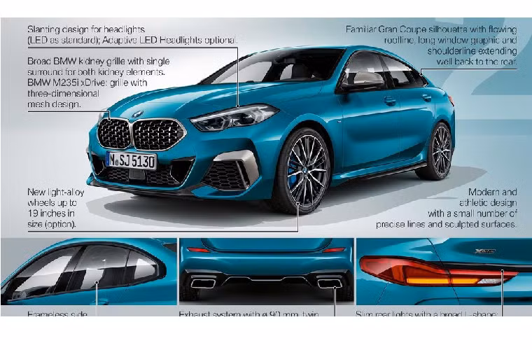Trong khi đó, phiên bản nâng cấp BMW M253i xDrive 2020 mới có giá bán từ 46.490 USD (hơn 1 tỷ đồng) – đi kèm với khối động cơ tương tự nhưng đạt công suất lên tới 301 mã lực và 450 Nm. Cuối cùng, phiên bản full options của chiếc M253i xDrive 4 cửa có giá lên tới 56.810 USD (1,3 tỷ đồng), đã bao gồm 995 USD (23 triệu đồng) phí vận chuyển.
