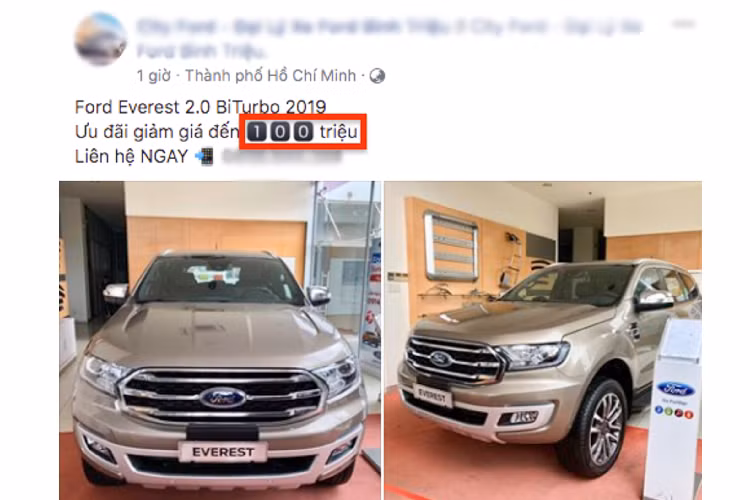 So với phiên bản cũ, Ford Everest 2.0 Bi-turbo Titanium 4WD 2020 không khác biệt quá nhiều về trang bị khi nó chỉ được nâng cấp nhẹ nhàng ở ngoại thất bao gồm: thêm màu sơn, nâng cấp khung đèn pha từ tròn sang vuông, màn hình thông tin giải trí 8 inch “chạy” SYNC Gen 3 phiên bản 3.4 mới + điều khiển giọng nói được thay đổi từ nền màu trắng sang xanh dương mới hiển thị trực quan hơn.