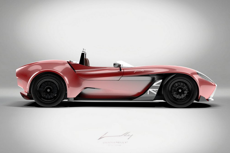 Trên UK Edition, Design-1 vẫn sở hữu thiết kế đặc trưng với những đường nét thể thao cổ điển lai với hiện đại của xe thể thao Anh Quốc. Xe sở hữu phần khung gầm được làm theo phong các khung ống và kích thước khá nhỏ, nhờ đó khối lượng chỉ ở mức 810 kg.