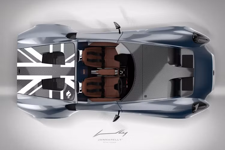 Cùng với đó, chiếc Design-1 sẽ sở hữu nhiều chi tiết được làm bằng sợi carbon hơn như cản trước, cản sau và phân mui xe cũng như một số chi tiết ốp bên trong nội thất. Để đánh dấu phiên bản đặc biệt lấy cảm hứng từ nước Anh và lịch sử đua xe huy hoàng của đất nước này, mỗi chiếc Design-1 sẽ được dán decal cờ Union Jack ở hai bên hông xe và một logo “UK Edition” đặc biệt.