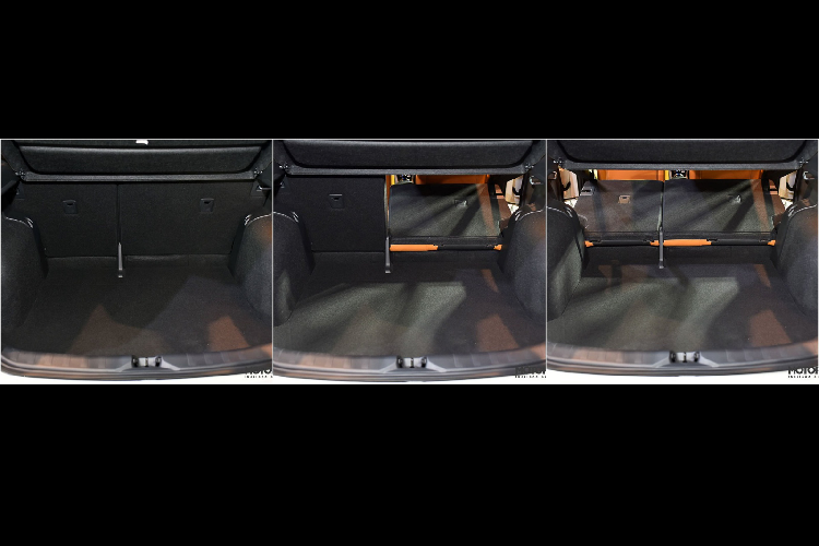 Nội thất Nissan Kicks trang bị bảng đồng hồ kiểu mới, màn hình thông tin giải trí nằm giữa 7 inch (tùy chọn 8 inch), vô lăng 3 chấu đáy phẳng tương tự Nissan Leaf. Nissan hứa hẹn dòng Kicks 2021 sở hữu nội thất cực kỳ rộng rãi với khoảng để chân 600mm, khoảng đầu 85 mm và khoang hành lý 423 lít.