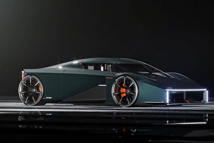 Cụ thể hơn, mẫu xe 3 cửa đậm chất tương lai này là tác phẩm đồ họa từ bộ phận thiết kế RAW Design House, từng được khởi động bởi nhà thiết kế Sasha Selipanov tại hãng siêu xe Koenigsegg rồi sau đó trở thành đơn vị chính thức của hãng xe Thụy Điển.