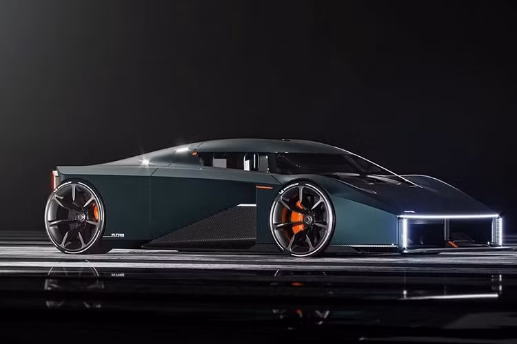 Cụ thể hơn, mẫu xe 3 cửa đậm chất tương lai này là tác phẩm đồ họa từ bộ phận thiết kế RAW Design House, từng được khởi động bởi nhà thiết kế Sasha Selipanov tại hãng siêu xe Koenigsegg rồi sau đó trở thành đơn vị chính thức của hãng xe Thụy Điển.