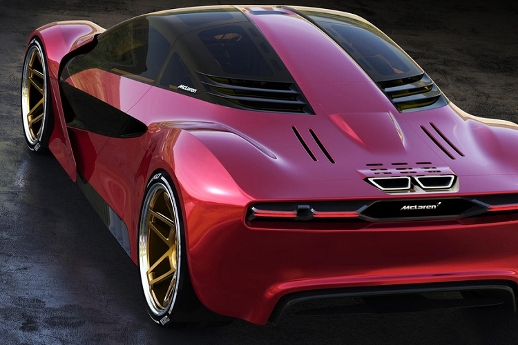 Tương tự mẫu xe Ferrari Enzo được đặt theo tên của người sáng lập thương hiệu Ferrari là Enzo Ferrari, Senan đã đặt tên cho tác phẩm của mình theo tên người sáng lập thương hiệu McLaren là tay đua Bruce McLaren. Bruce có thể không nổi tiếng như cha đẻ Ferrari, nhưng chúng ta cũng đừng quên rằng đây là người đã tạo ra một trong những đội đua và thương hiệu siêu xe nổi tiếng trên thế giới.