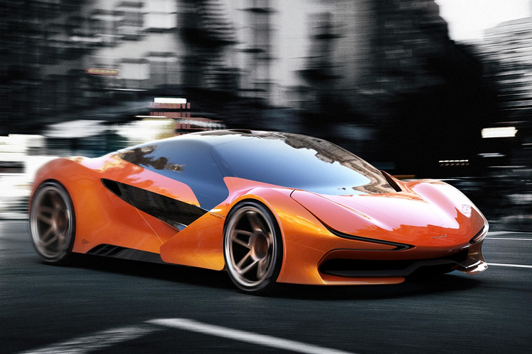 Chiếc McLaren F1 Bruce mới tuy chỉ là một bản concept, nhưng cũng đã làm sục sôi trái tim của những người hâm mộ thương hiệu McLaren.