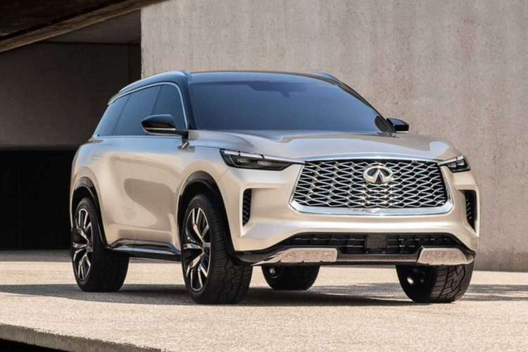 Với nguyên mẫu SUV hạng sang Infiniti QX60 Monograph, chúng ta có thể mường tượng về QX60 sắp tới. Khác với QX60 hiện tại - trông như một chiếc minivan với phần đầu dốc và các cửa kính quá khổ, Monograph sở hữu kiểu dáng SUV rõ rệt. QX60 Monograph có lưới tản nhiệt phía trước thẳng đứng chảy lên mui xe gần như nằm ngang, trong khi chiều dài cơ sở dài và hình dạng cửa kính được làm thuôn nhọn mang lại cho nguyên mẫu dáng vẻ của một chiếc SUV truyền thống.