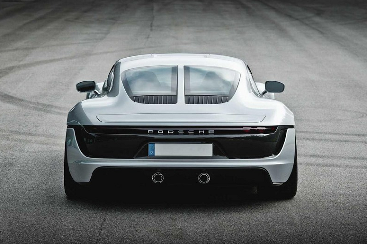 Những nét thiết kế kiểu cổ điển trên Le Mans Living Legend là rất rõ ràng, từ cửa sổ hậu chia đôi cho tới nắp nhiên liệu ở vị trí trung tâm phía trước.