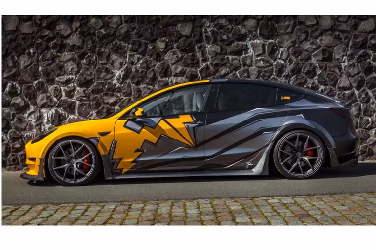 Tesla Model 3 do RevoZport sieu ham ho cua dan choi Ha Lan-Hinh-2