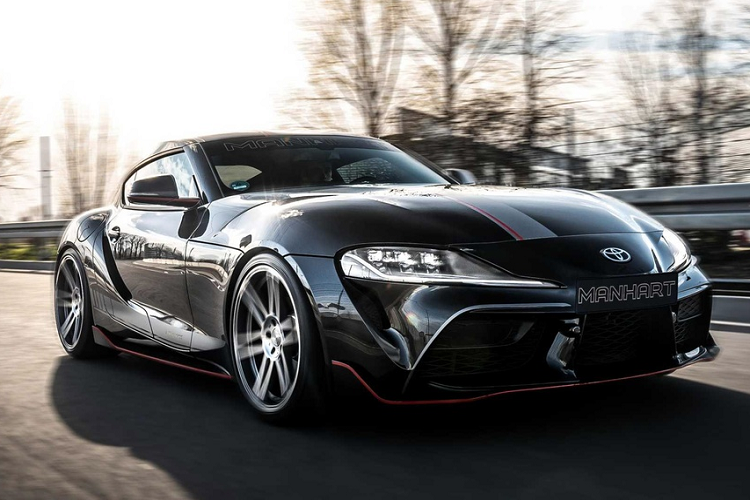 Công ty Manhart của Đức được nhiều người biết đến với những dự án độ trên các mẫu xe BMW, công ty này từng tung ra gói độ tăng công suất cho BMW G29 Z4 M40i. Ngoài việc độ các dòng xe BMW, Manhart đang bắt đầu chuyển sang thực hiện các bản độ cho những dòng xe châu Á, trong đó có xe thể thao Toyota Supra GR.