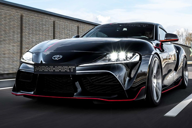 Việc nâng cấp ECU và ống xả giúp chiếc Supra tăng công suất đáng kể, mức công suất mới của xe đạt 443 mã lực và mô-men xoắn cực đại 650 Nm. Sức mạnh nguyên bản trên Supra ở mức 335 mã lực và 500 Nm.