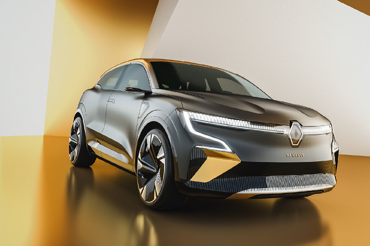 Phiên bản Megane eVision tự hào là mẫu xe Renault đầu tiên được xây dựng trên nền tảng xe điện CMF-EV của liên minh Renault-Nissan-Mitsubishi. Đây cũng chính là nền tảng mà Nissan dùng để phát triển mẫu Nissan Ariya ra mắt gần đây. Renault Megane eVision mới có thể được xem là phiên bản chạy điện 100% của mẫu xe Renault Megane lâu đời của hãng xe Pháp. Mẫu xe điện mới có kích thước tổng thể lần lượt là: dài 4.210mm, rộng 1.800mm và cao 1.505mm, với chiều dài cơ sở 2.700mm.