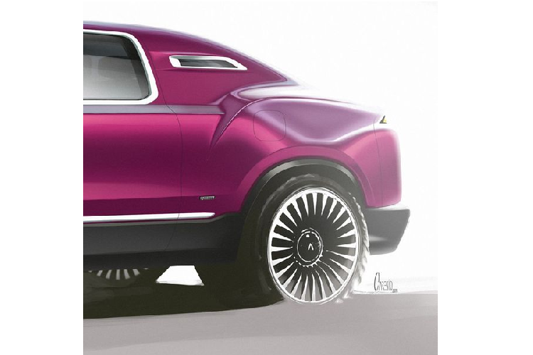 Được đặt theo tên của Andrea Palladio, một kiến trúc sư thời những năm 1500 ở Cộng hòa Venice, Palladium mang trên mình phong cách lấy cảm hứng từ những chiếc sedan tuyệt vời được sử dụng bởi các nguyên thủ quốc gia, và đi theo sự sang trọng của những chiếc ô tô sang trọng từ những năm 1930, với kích thước khổng lồ và sức chứa tuyệt vời.