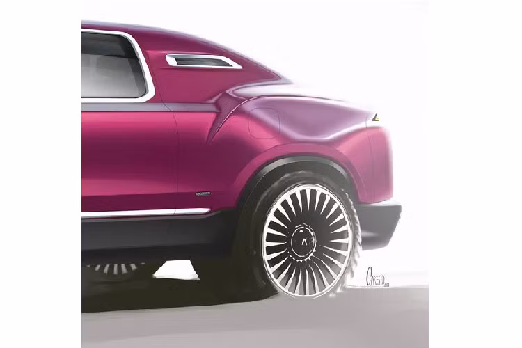 Được đặt theo tên của Andrea Palladio, một kiến trúc sư thời những năm 1500 ở Cộng hòa Venice, Palladium mang trên mình phong cách lấy cảm hứng từ những chiếc sedan tuyệt vời được sử dụng bởi các nguyên thủ quốc gia, và đi theo sự sang trọng của những chiếc ô tô sang trọng từ những năm 1930, với kích thước khổng lồ và sức chứa tuyệt vời.